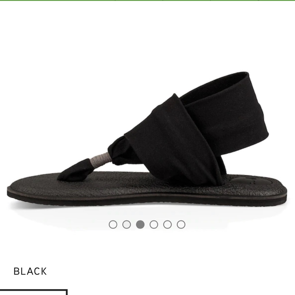 SOLD! 💚Sanuk Yoga Sling Sandals NWOTs - Picture 2 of 12